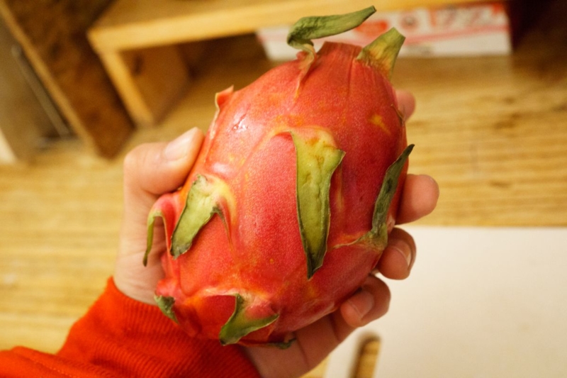 この間食べたドラゴンフルーツ