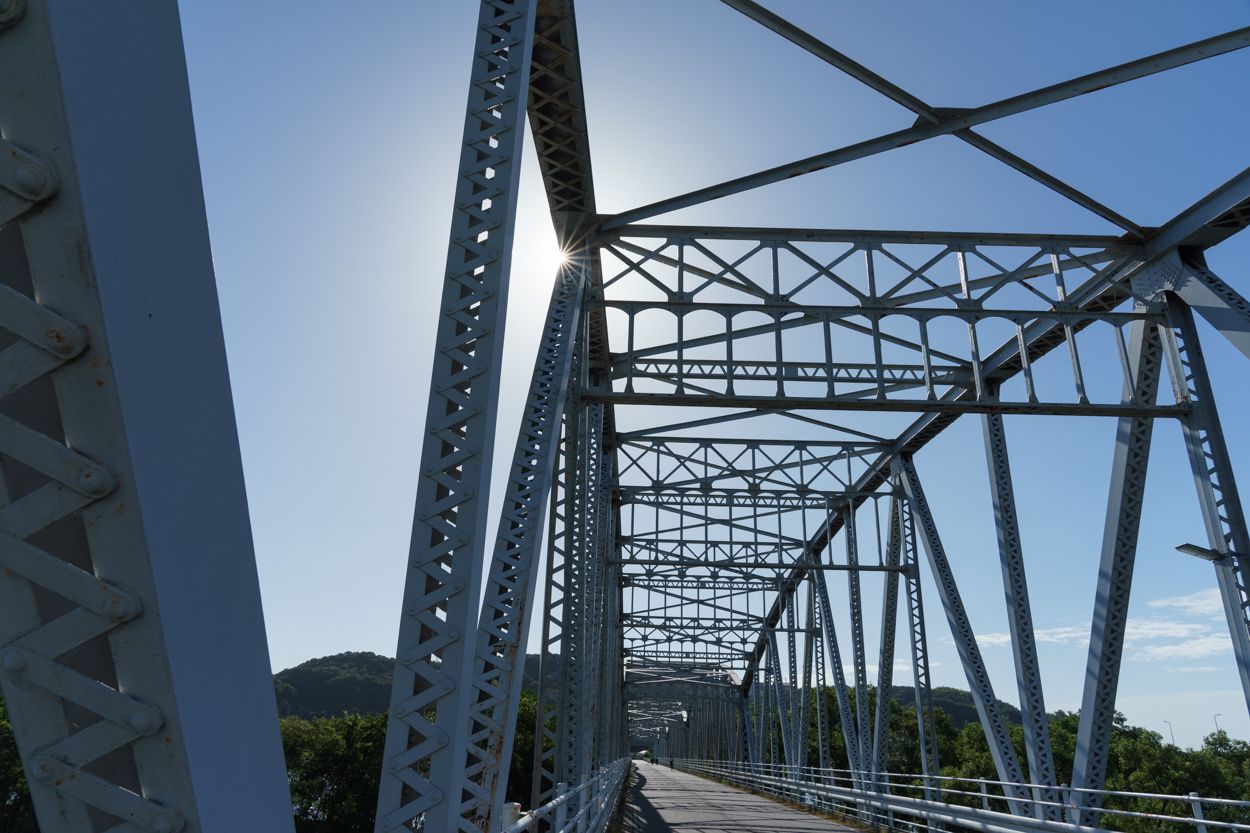倉敷の鉄橋